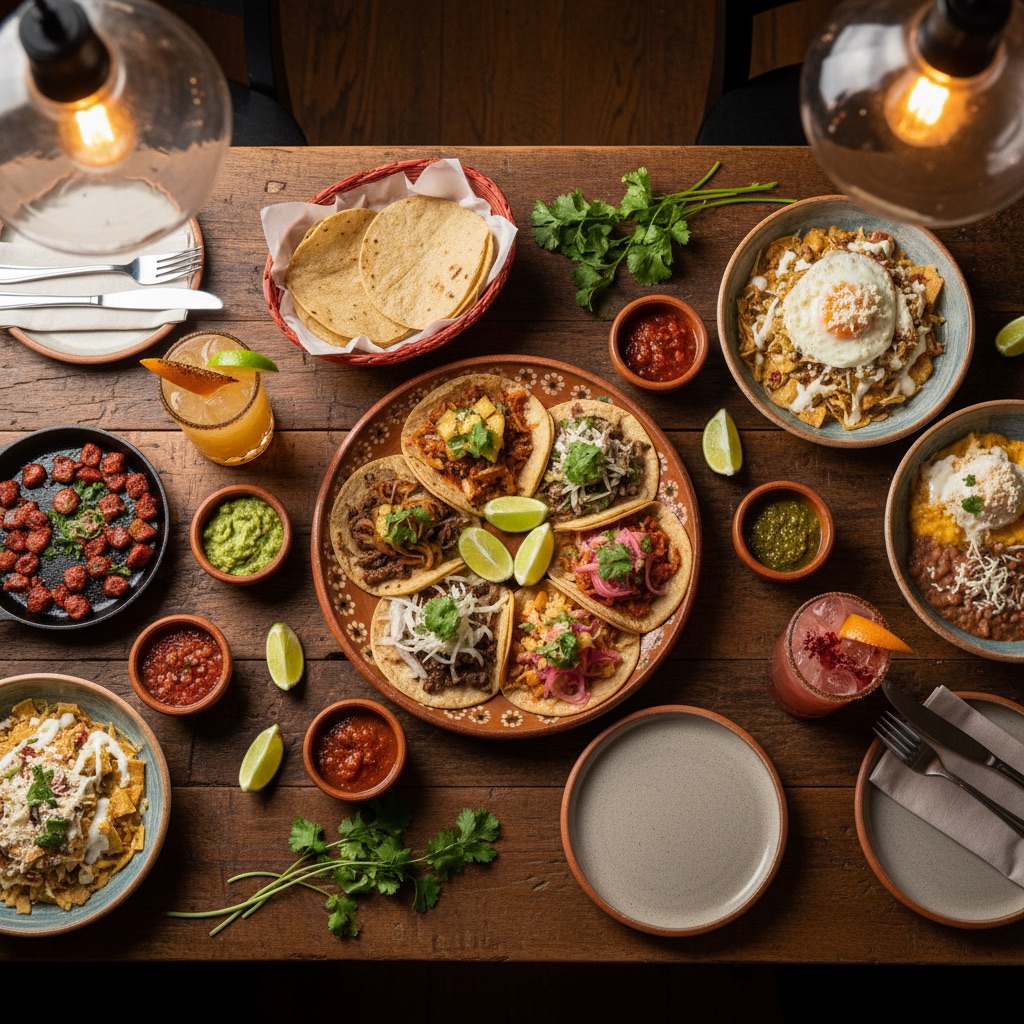 Fullerton food scene — tacos, craft cocktails, and brunch spreads